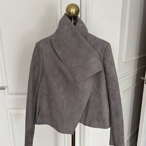 Elegant Gray Women's Jacket